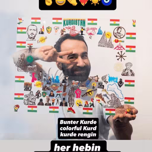 Bunter Kurde